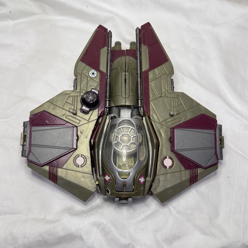 2005 Hasbro Star Wars Transformers Obi-Wan Jedi Starfighter Crossovers VTG